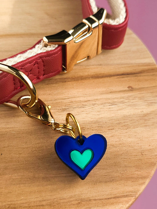 I Heart Dogs Collar Charms - Morti's Fun Club