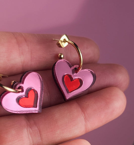 I Heart Dogs Earrings - Morti's Fun Club