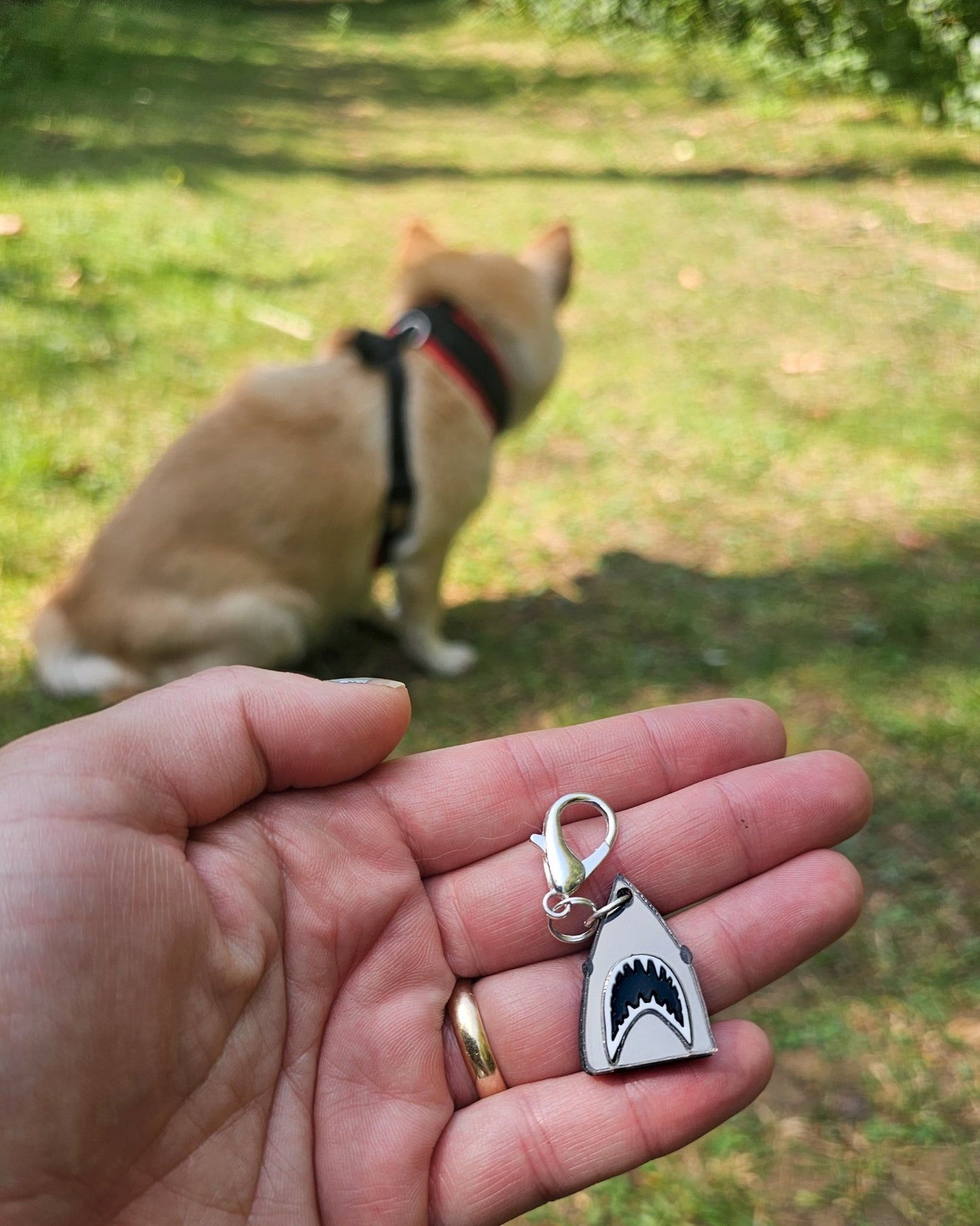 Bite Me Collar Charm - Morti's Fun Club