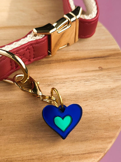 I Heart Dogs Collar Charms - Morti's Fun Club