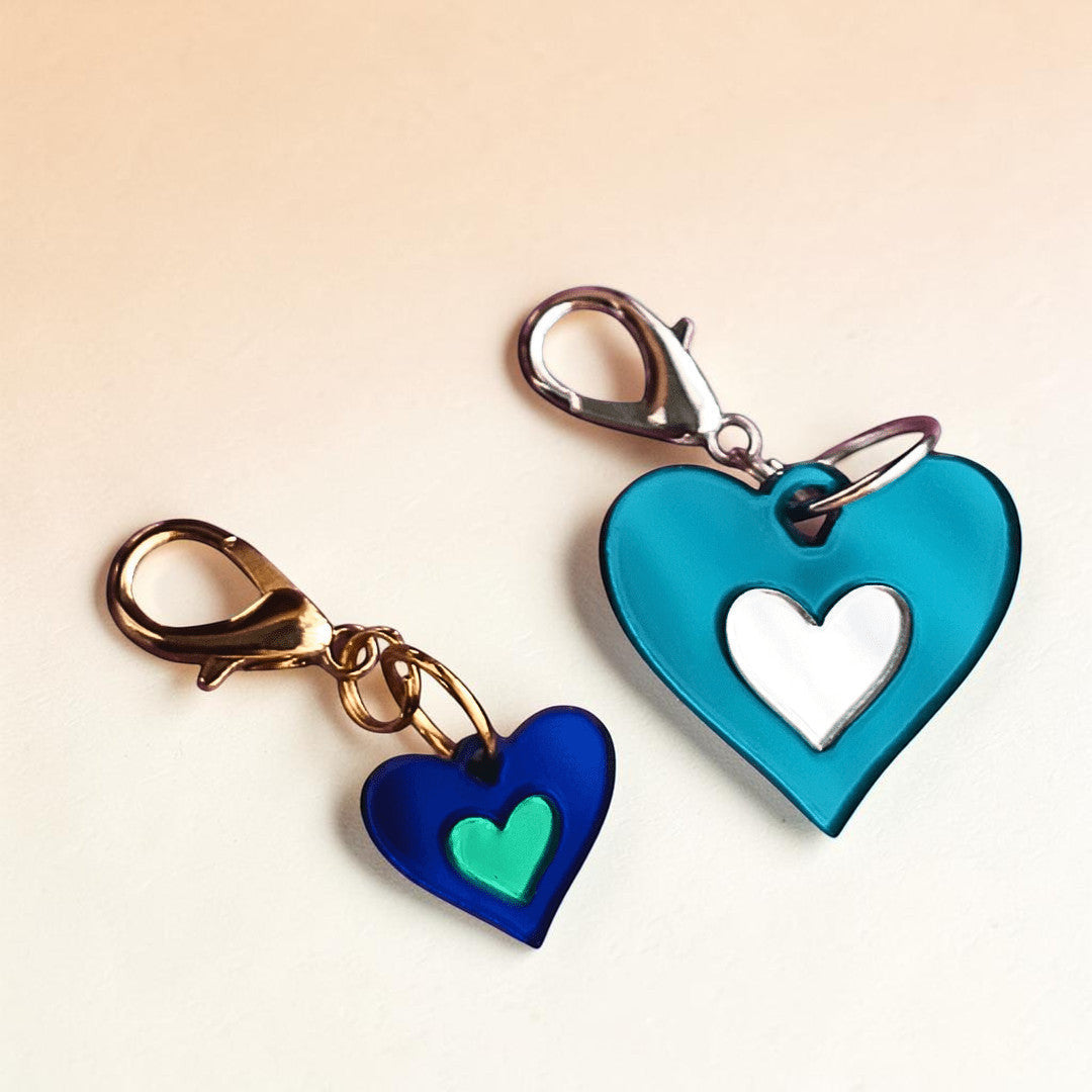 I Heart Dogs Collar Charms - Morti's Fun Club