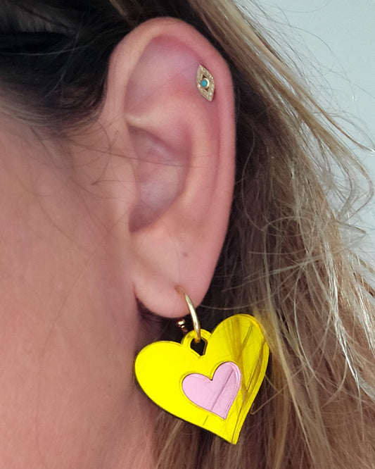 I Heart Dogs Twinning Set: Canary Candy - Morti's Fun Club