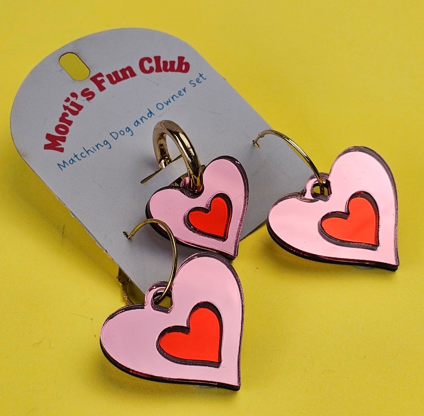 I Heart Dogs Twinning Set: Cherry Blossom - Morti's Fun Club