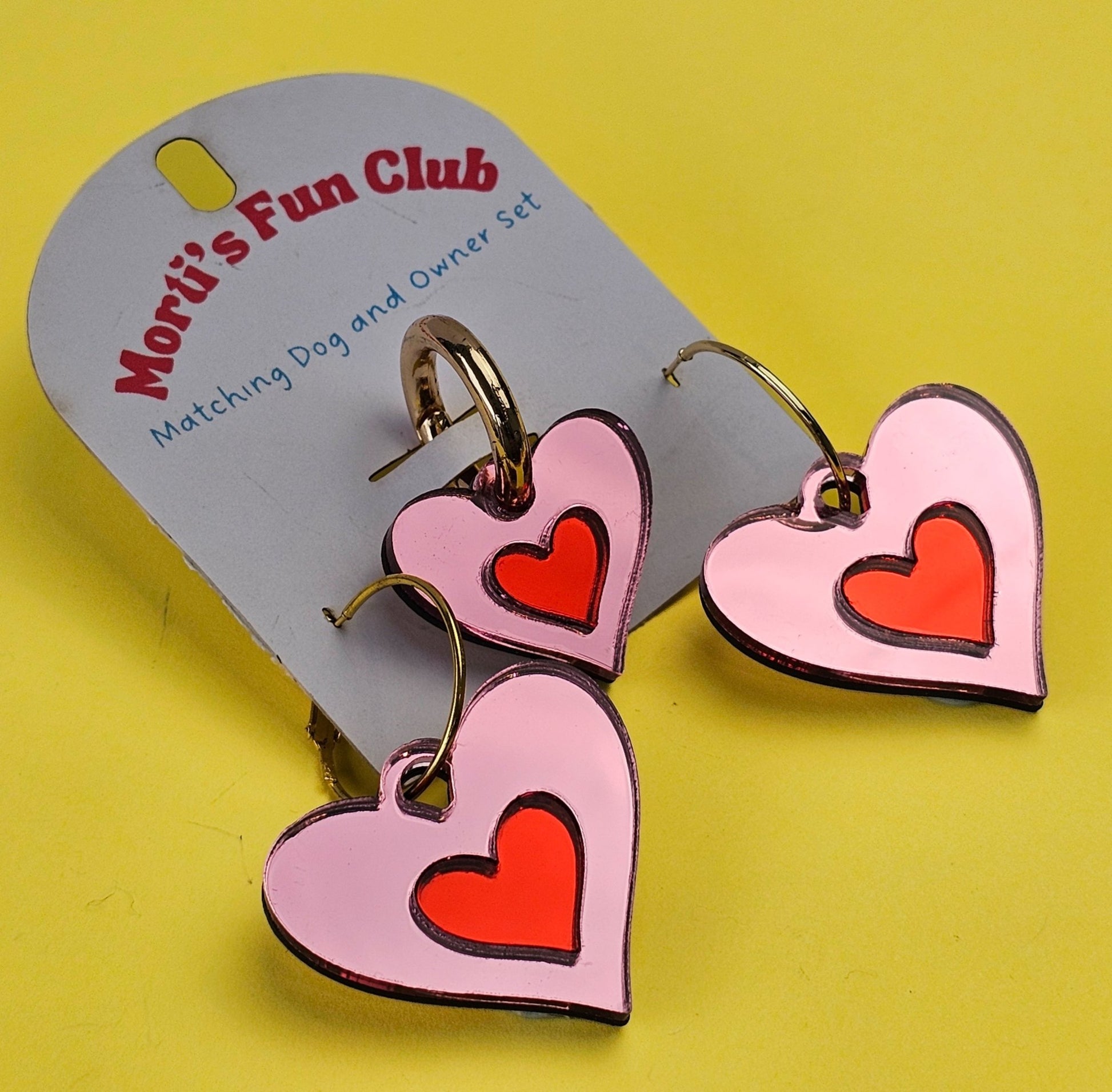 I Heart Dogs Twinning Set: Cherry Blossom - Morti's Fun Club