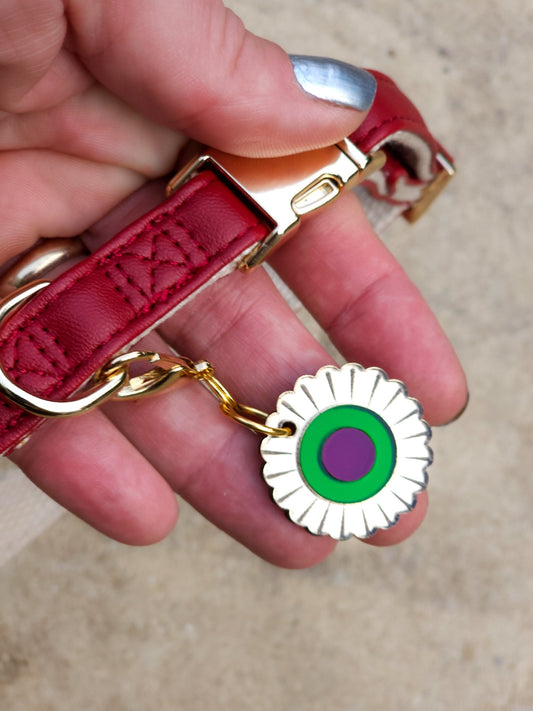 Jurrasic Bloom Collar Charm (Large) - Morti's Fun Club