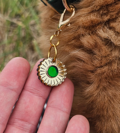 Jurrasic Bloom Collar Charm (Small) - Morti's Fun Club