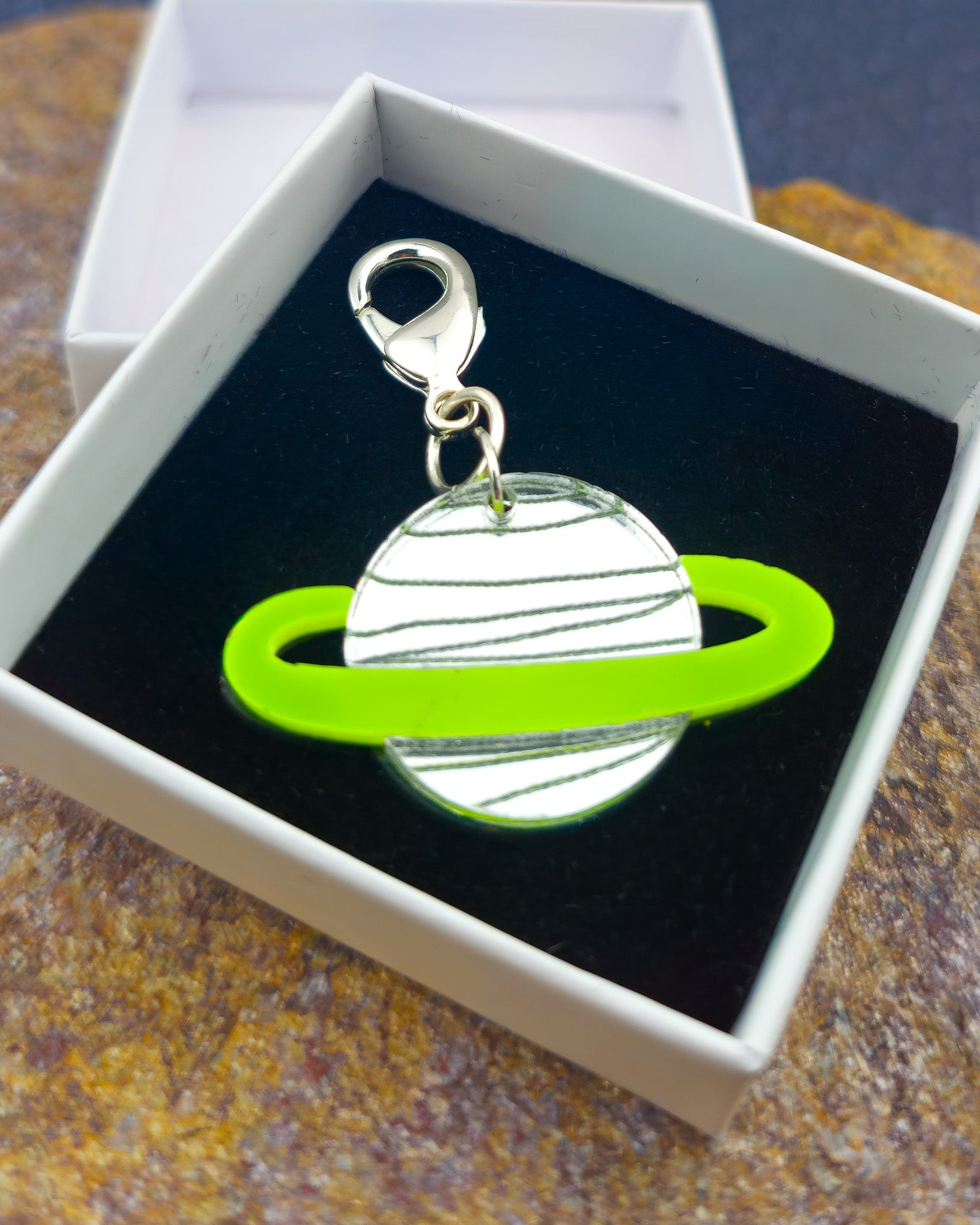 Solar System Collar Charm - Morti's Fun Club