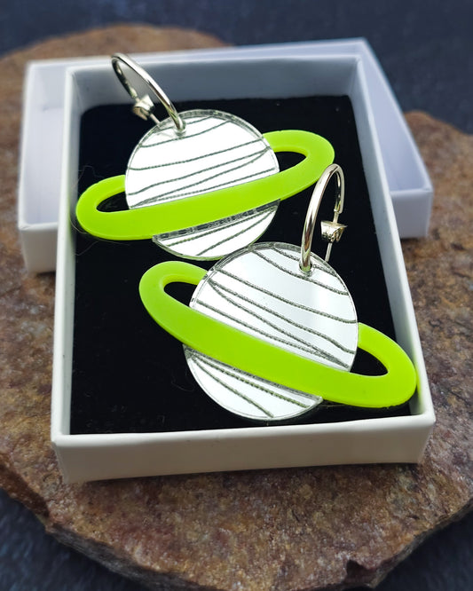 Solar System Earrings - Morti's Fun Club