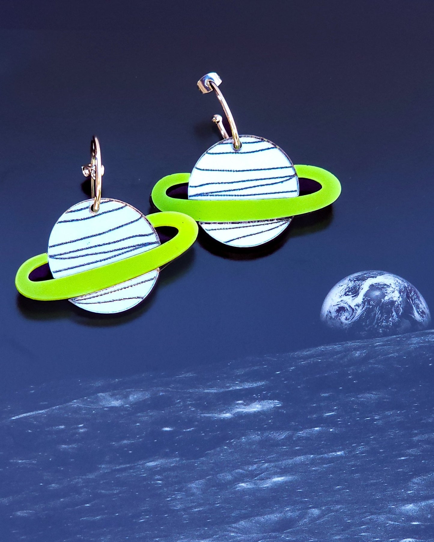 Solar System Earrings - Morti's Fun Club
