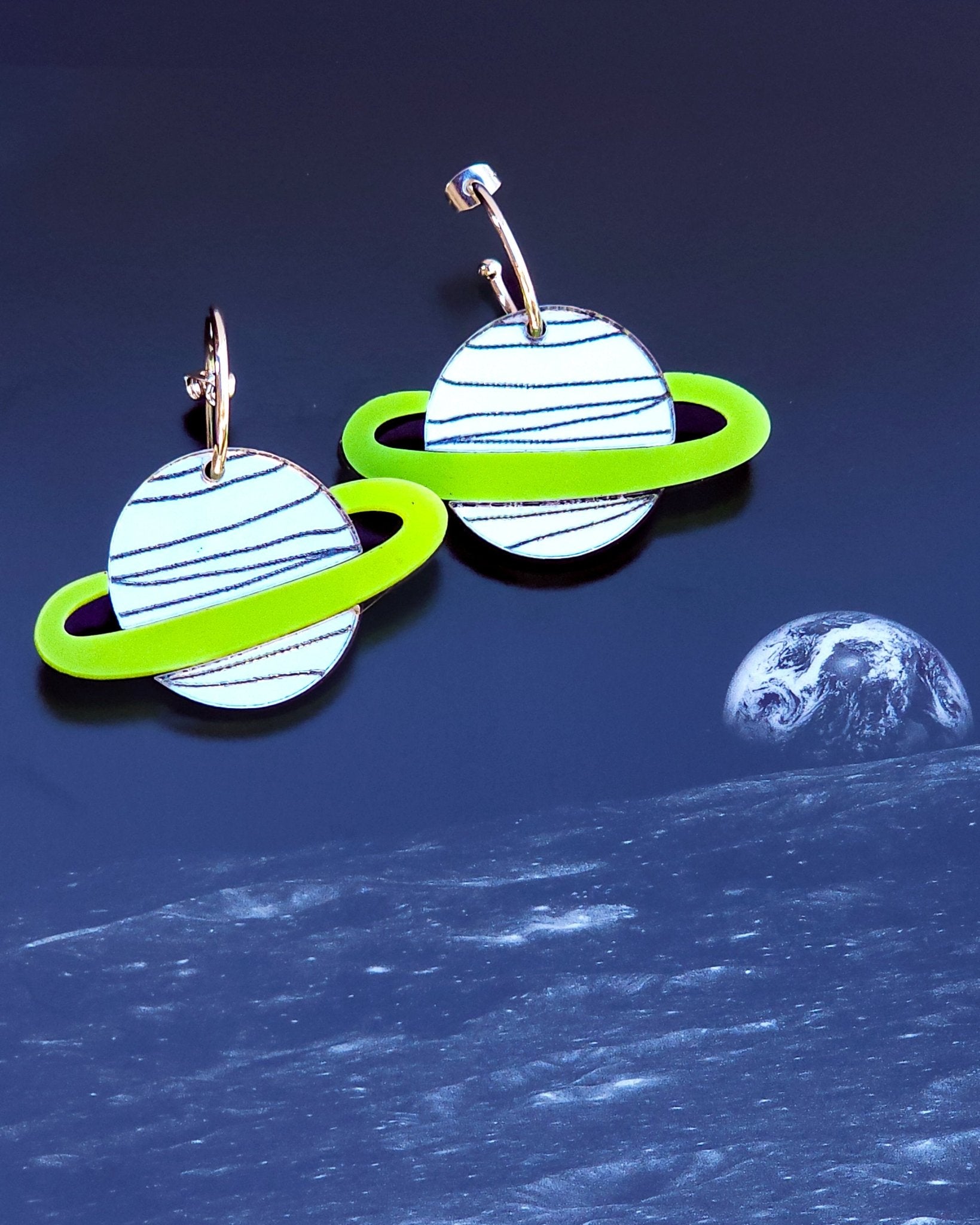 Solar System Earrings - Morti's Fun Club